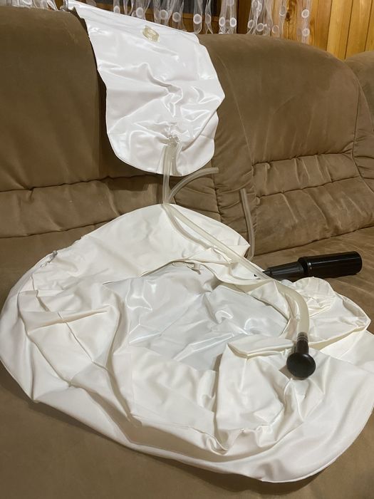 Lavoar gonflabil pentru spălat părul !