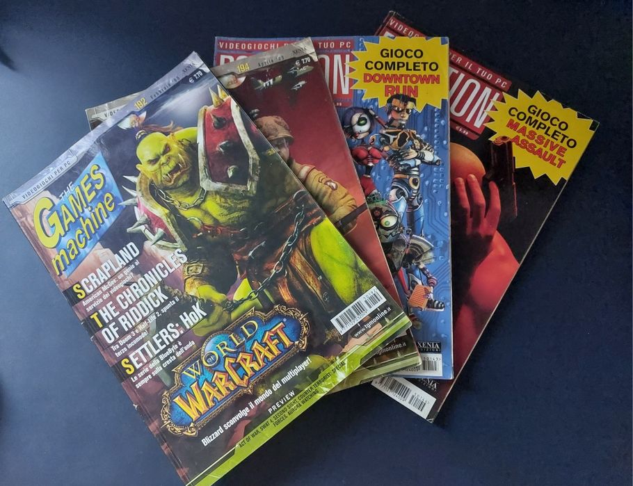 Reviste The Games Machine si PC Action in italiana