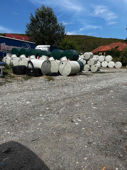 FOSE SEPTICE, lucrari cu miniexcavator si basculabila