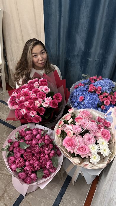 В продаже 4 букета по 8-10тыс