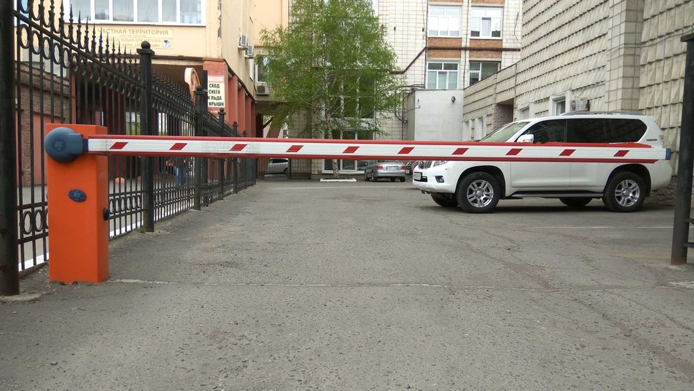 Установка Шлагбаума, автоматического