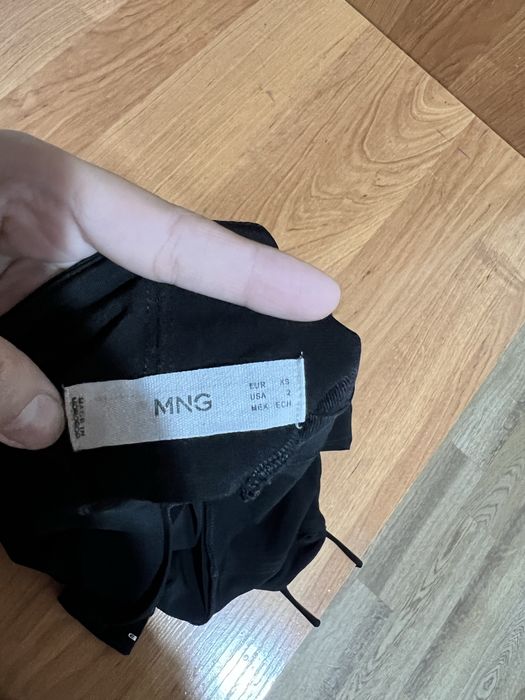 Черное платье Mango XS/ 40-42