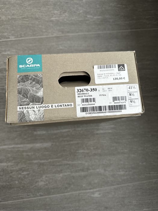 Обуки scarpa w highball reef water-fuxia,41,5 номер