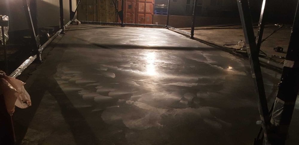 Циментова подова замазка, Шлайфан Бетон,Щампован Бетон