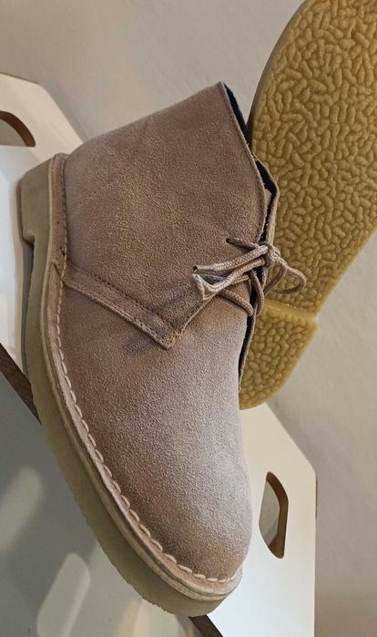Chete chukka premium Boston Bros NOI 41.5 42 piele naturala moale