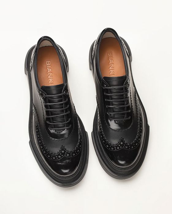 Черни Обувки Bianki ест. Кожа