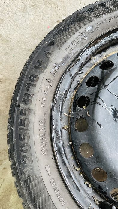 Vand jante si anvelope de iarna Continental 205/55 R16