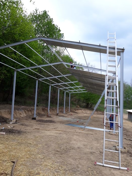 Vindem hale metalice din euro profile și din țeava