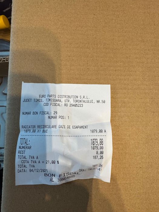 VÂND EGR compatibil WAG