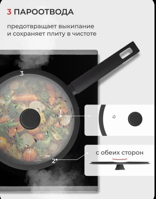 новая крышка 24 см