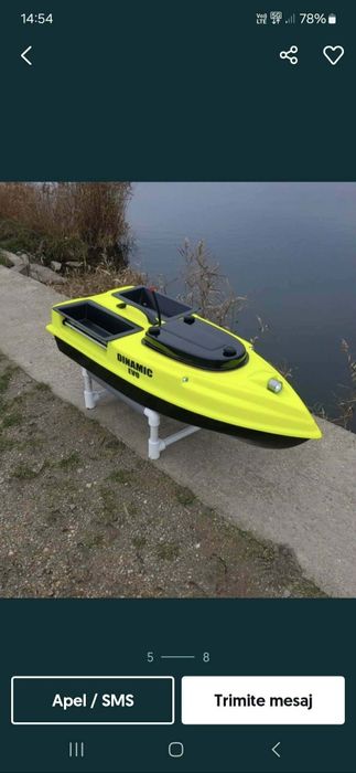 Vaporaș plantat nou