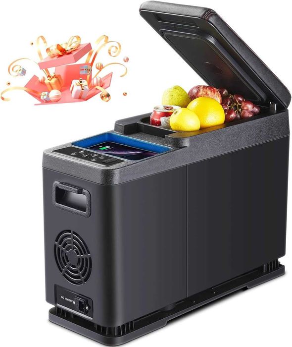 Мини хладилник с компресор Aaobosi за автомобил кемпери 8L, до -15C