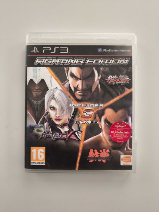 Fighting Edition: Tekken Soul Calibur игра за Playstation 3 3 игри в 1