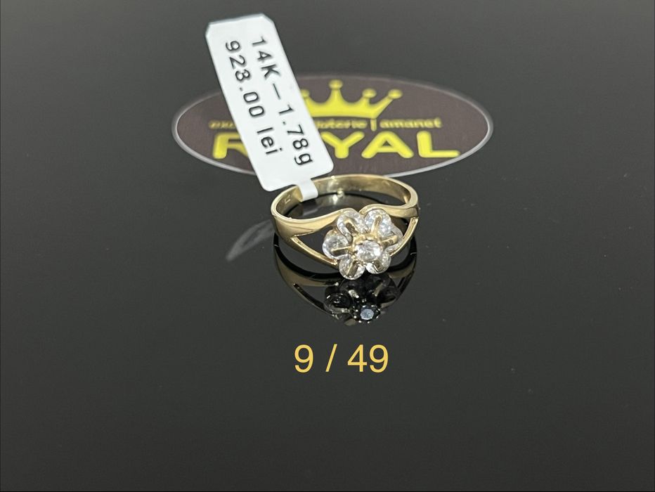 Bijuteria Royal CB : Inel dama aur 14K 585   1,78 grame