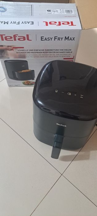 Friteuza cu aer cald Tefal Easy Fry Max EY245310, capacitate 5L, 1500