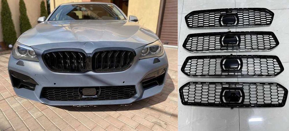 Grila Centrala Bara Fata BMW Seria 5 F10 2010-2017 Modelul F90