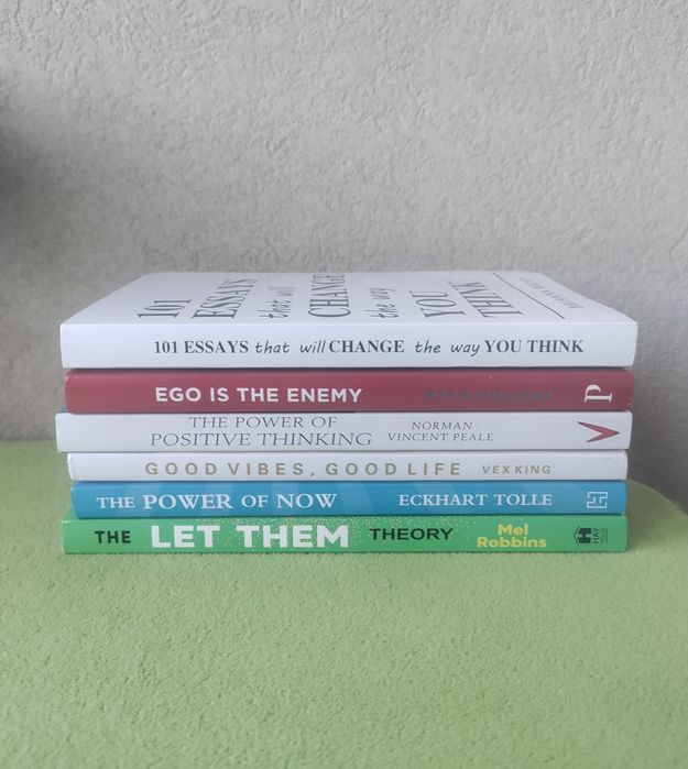 Cărți noi și ca noi în limba engleză pentru dezvoltare personală!