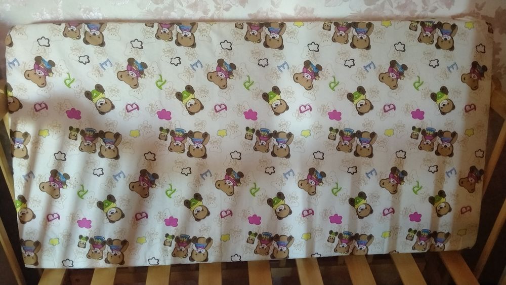 Матрас детский с наматрасником