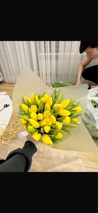 Цветы, Тюльпан, букет