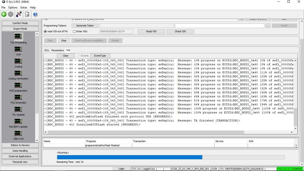 Recuperare date Inlocuire BDC2 Bmw X3 X4 F90 G30 G31 G32 G11 12 G01 02