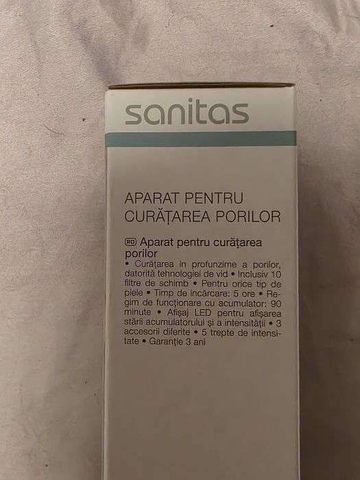Sanitas aparat pentru curatarea porilor