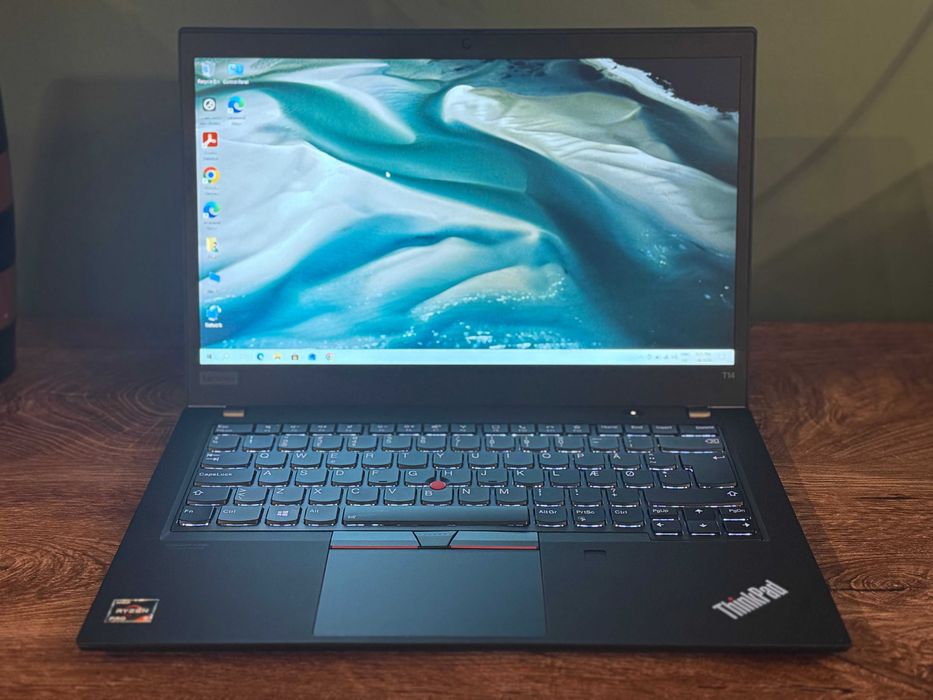 Лаптоп LENOVO THINKPAD T14 G1/G2 AMD 14"/Ryzen 5 pro/16GB/256GB SSD/FHD