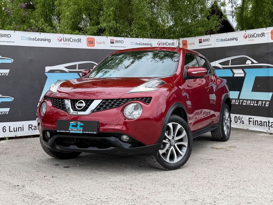Nissan Juke 1.6 Benzina Automat Tekna Camere Piele Keyless Incalzire Garantie Rate