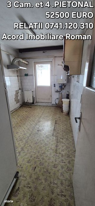 3 camere , pietonal Ștefan cel Mare