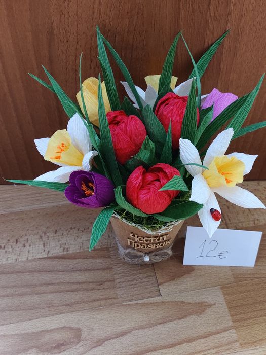 Ръчно изработени букетчета