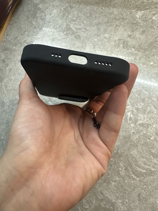 Husa silicon iphone 14 pro neagra