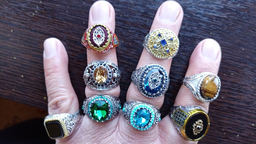 Перстни винтажные