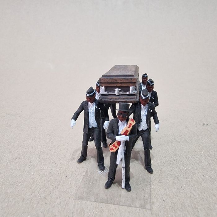 Figurine "Ghana Pallbearers" print 3D