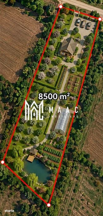 Teren 8500MPU I Ideal Cabana I Construcții I Acces 2 drumuri