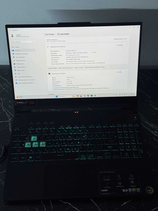 Kuchli Igrovoy Noutbuk Asus TUF A15