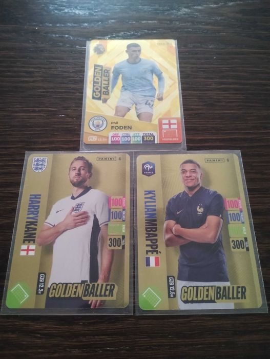Карти Panini golden baller + други