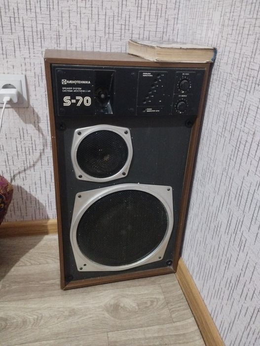 Продам срочно СССР калонки радиотехника, акустическая система. S-70