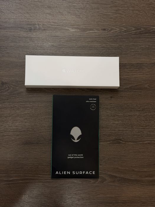 Cutie Apple Watch Seria 10 46mm + Folie Alien Surface
