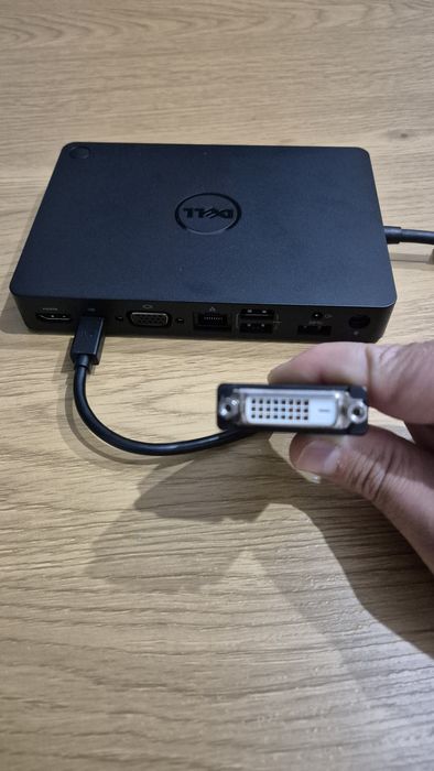 Docking station Dell WD15 Usb-C + incarcator original Dell 130W