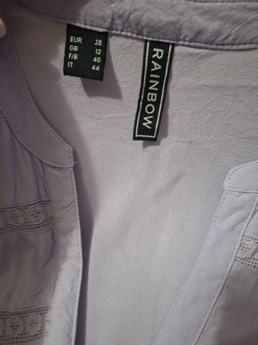 Bluza lila dama cu dantela