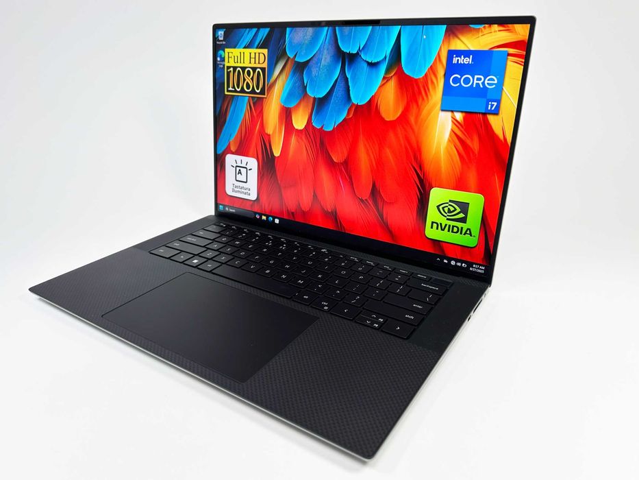 Laptop Dell Precision 5560 i7 64 gb ram 1 TB ssd Nvidia T1200 Ecran 15.6 Full HD Desing slim metalic impecabil Windows 11 Factura si Garantie 1 an