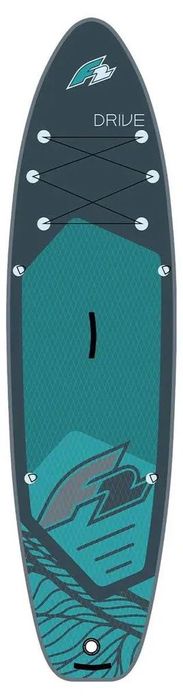 NOU Paddleboard SUP-Board Caiac F2 Drive (2026) SUP Stand Up Paddle 372x85x15 cm 12,2 Petrol cu accesorii greutate maxima admisa 160lg