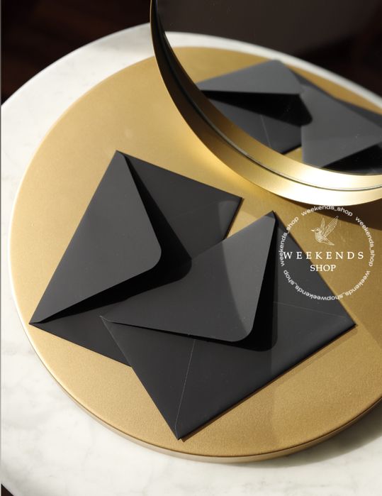 Цветные, бумажные крафт конверты для сертификатов / денег  Атырау