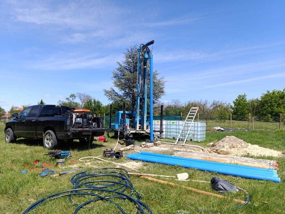 Сондажи Варна проучване за вода с Георадар Еърлифт почистване