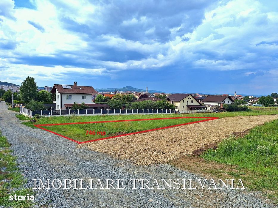Teren intravilan, 746 mp, toate utilitatile - Zavoaie, Bistrita