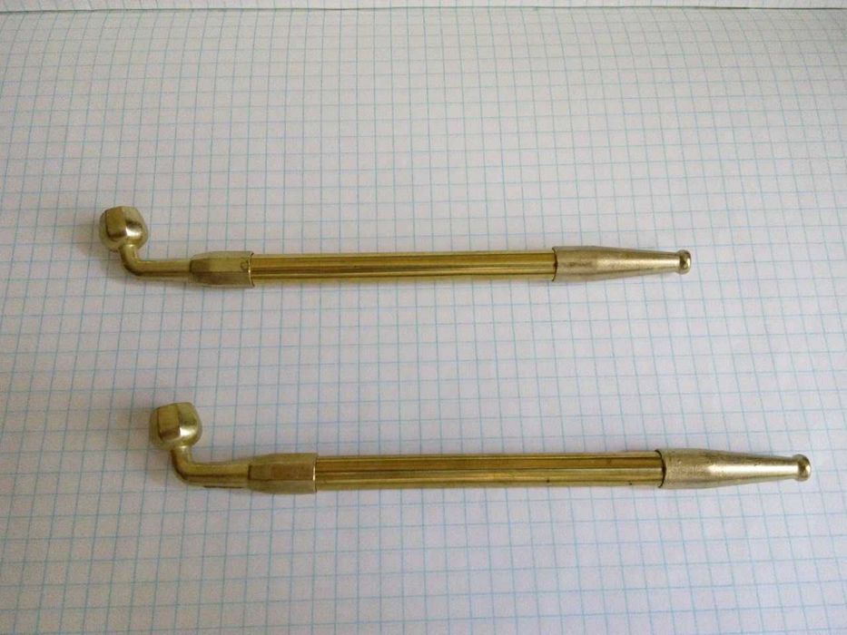 курительная трубка латунная (№59)