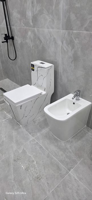 Унитаз монолитный