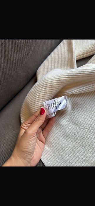 Pulover alb Elisabetta Franchi