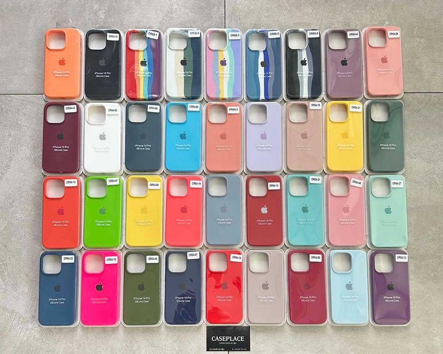 Силиконов Кейс Apple Case iPhone 17 Pro Max 16 Pro Max 15 Pro 14 13 12