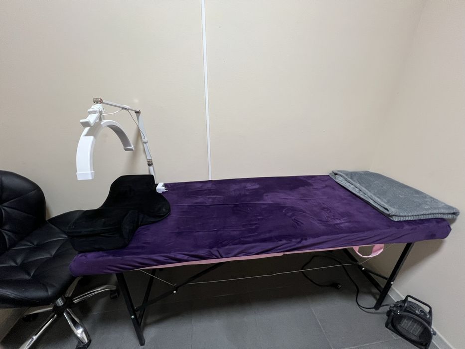 Кушетка для наращивания ресниц