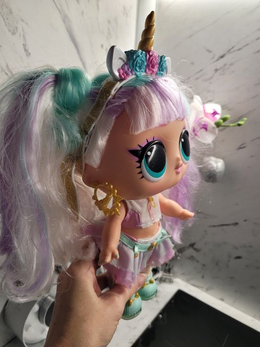 Papusa Big Baby Hair Doll 28 cm